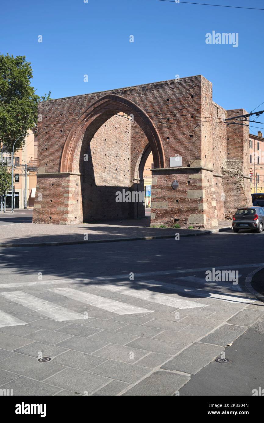 Porta Maggiore or Porta Mazzini Bologna Italy Stock Photo