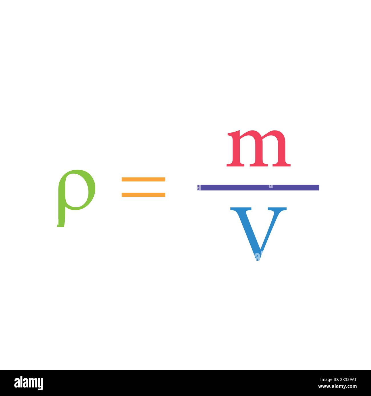 the density formula in chemistry Stock Vector Image & Art - Alamy