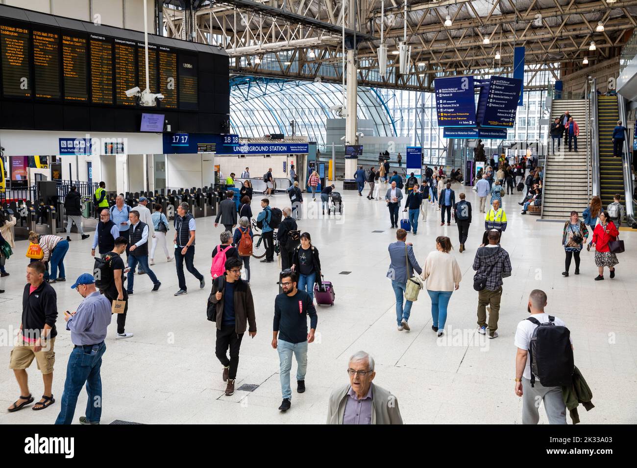 Waterloo East Train Station in London, UK Stock Photo - Alamy