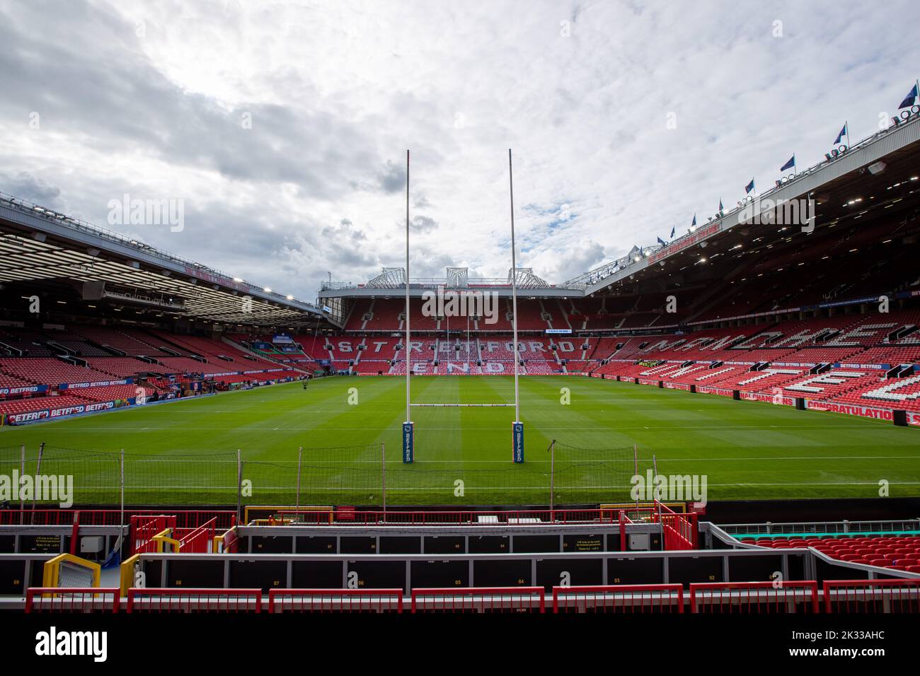 General View Inside Old Trafford Stadium Ahead Of The 25th Betfred General View Inside Old Trafford Stadium Ahead Of The 25th Betfred
