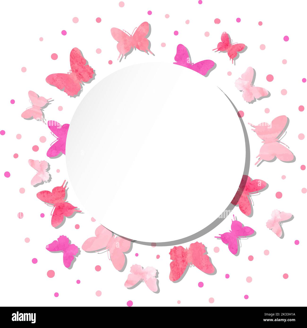 Pink butterflies hi-res stock photography and images - Alamy