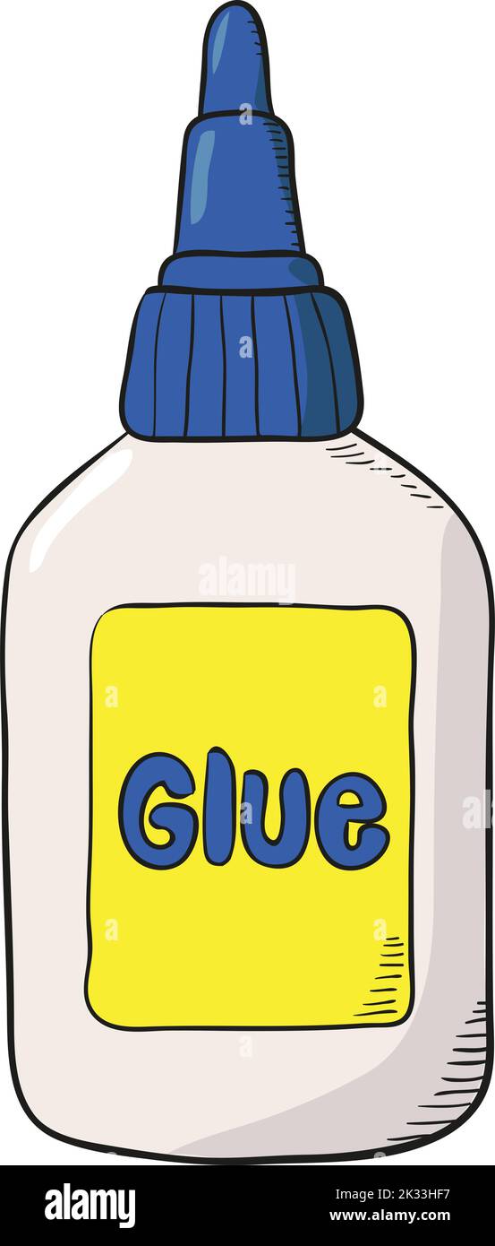 Elmers School Glue Bottle Stock Photo - Download Image Now - Glue,  Education, Bottle - iStock