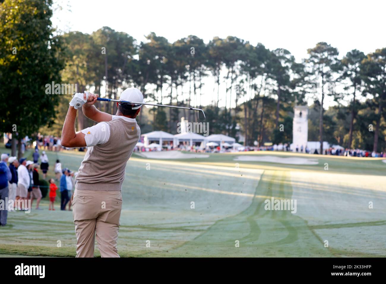 CHARLOTTE, NC - SEPTEMBER 24: International Presidents Cup golfer Corey