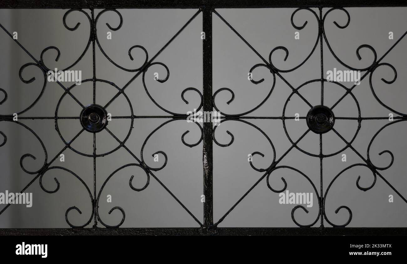 Greece Hand Railing Cast iron hand painted sign hi-res stock photography and images - Alamy