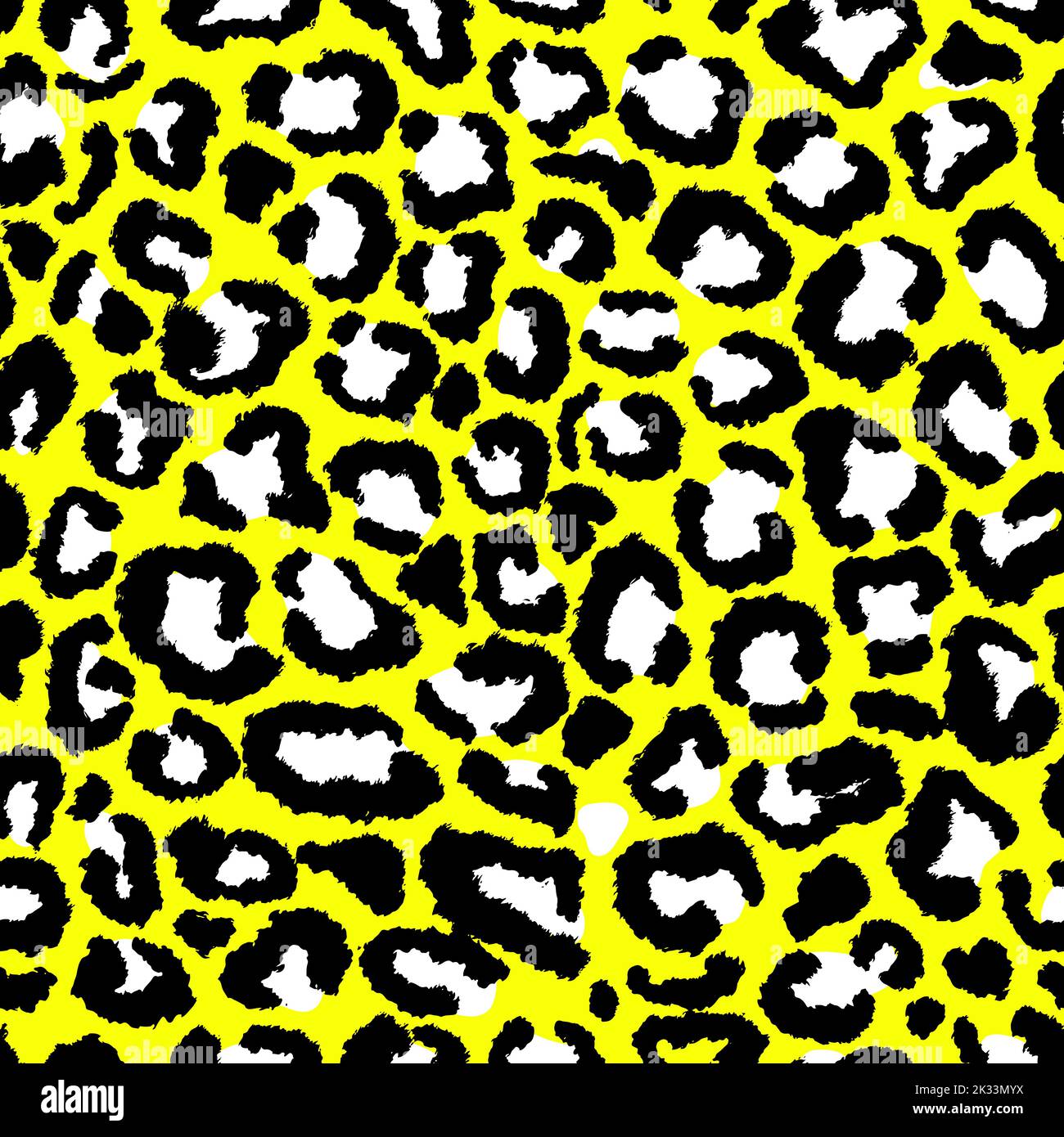 Leopard imitation seamless pattern. Vector illustration Stock Vector ...