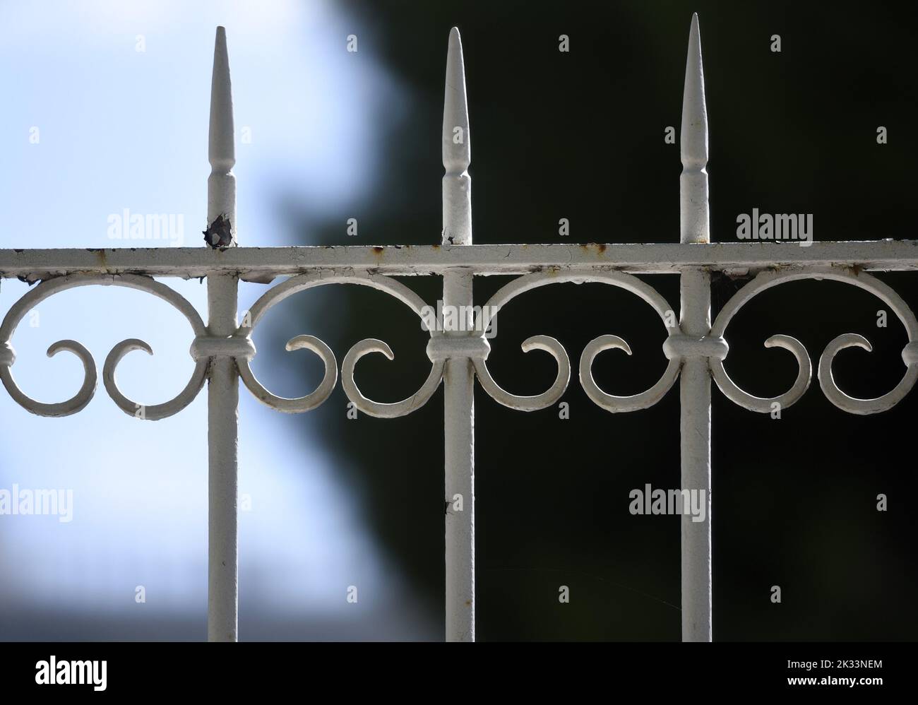 Greece Hand Railing Cast iron hand painted sign hi-res stock photography and images - Alamy
