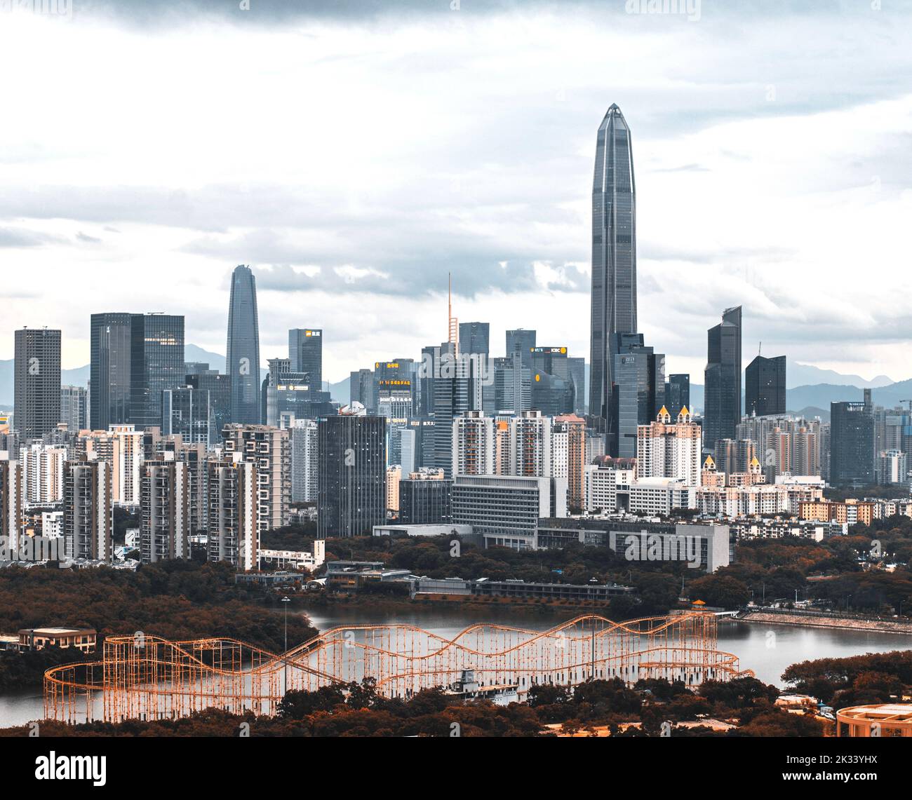 Panoramic view of shenzhen hi-res stock photography and images - Alamy