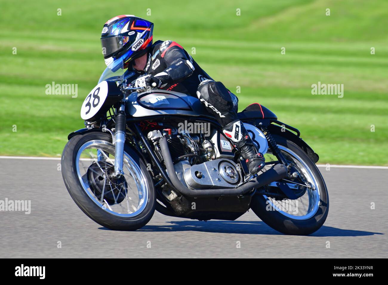 Max Hunt, Bradley Smith, Triton 650, Barry Sheene Memorial Trophy, two-riders per bike competing in each of the two 25 minute races across two days wi Stock Photo
