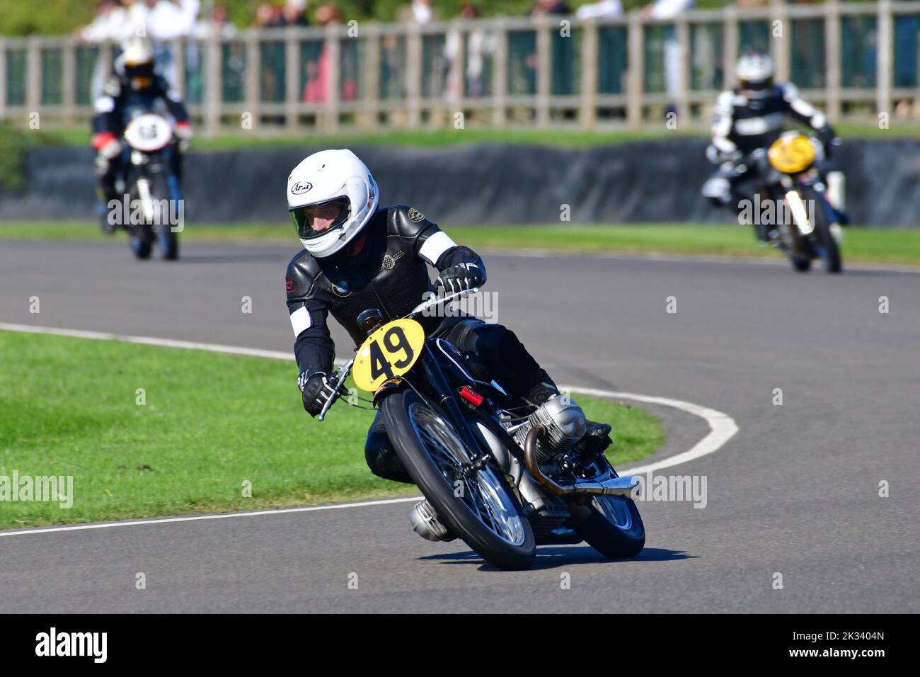 Maria Costello, Sebastian Gutsch, BMW R5SS, Barry Sheene Memorial Trophy, two-riders per bike competing in each of the two 25 minute races across two Stock Photo