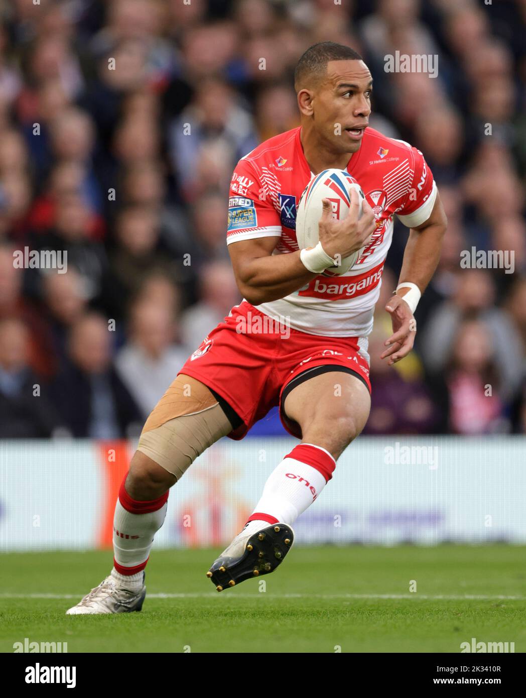St Helens' Will Hopoate during the Betfred Super League Grand Final at Old Trafford, Manchester. Picture date: Saturday September 24, 2022. Stock Photo