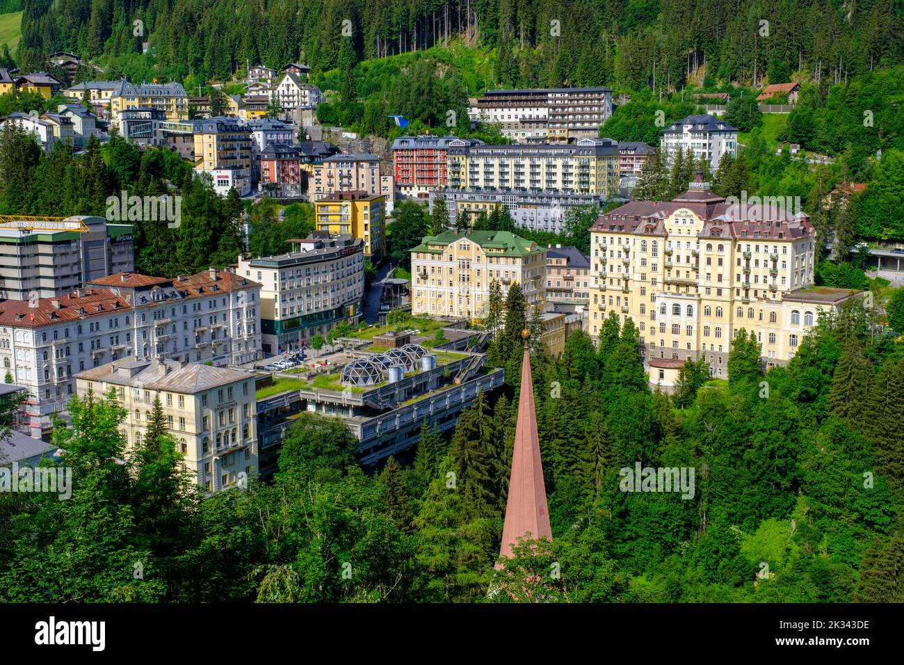 Bad Gastein, Gastein Valley, Salzburger Land, Austria Stock Photo - Alamy