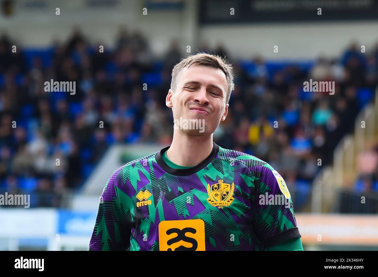 Port Vale Goalkeeper Jack Stevens During The Sky Bet League One Match At Vale Park Stoke On Trent Picture Date Tuesday January 24 23 Stock Photo Alamy Port Vale Goalkeeper Jack Stevens During The Sky Bet League One Match At Vale Park Stoke On Trent Picture Date Tuesday January 24 23 Stock Photo Alamy