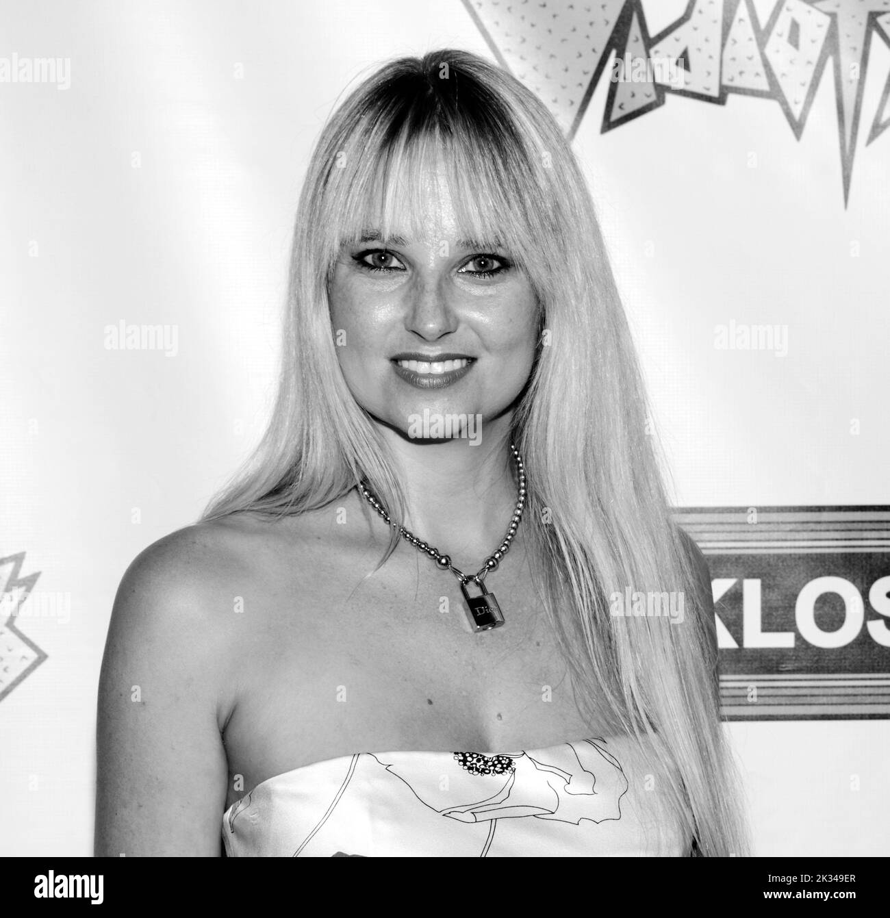 Los Angeles, CA - Sept 22, 2022 - Genevieve Morton attends the red-carpet premiere of the “Anvil! The Story Of Anvil” at the Saban Theatre Stock Photo