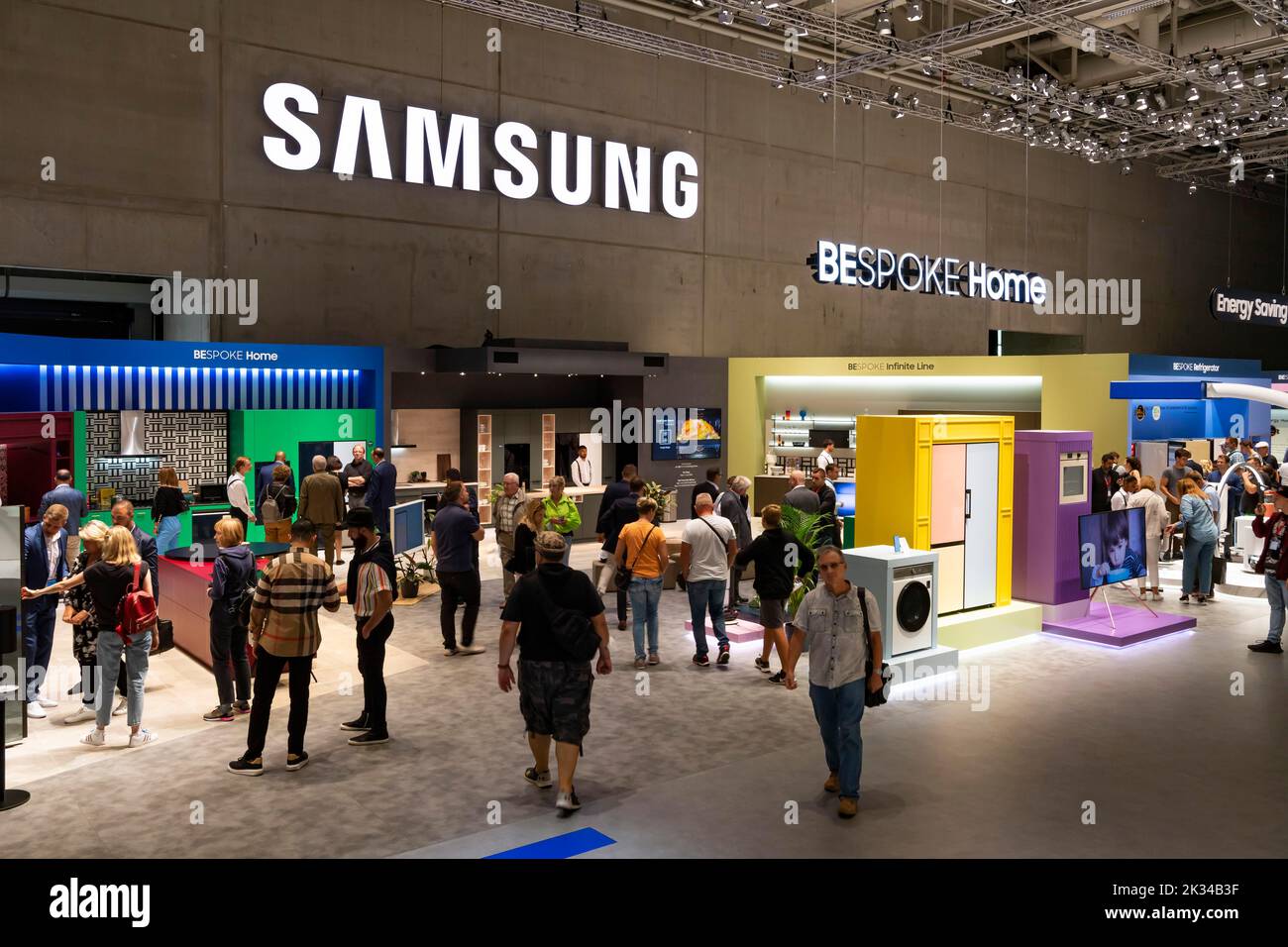 Samsung Hall, IFA, International Consumer Electronics Fair 2022, Berlin, Germany Stock Photo