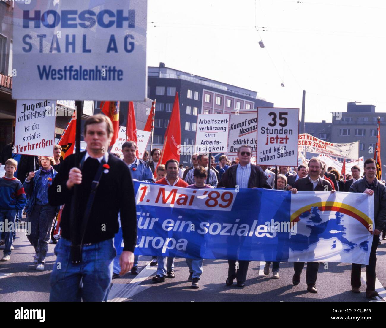 Demonstration 1989 germany hi-res stock photography and images - Alamy