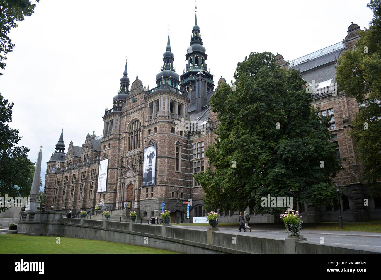Stockholm, Sweden, September 2022 Exterior of The Nordic Museum