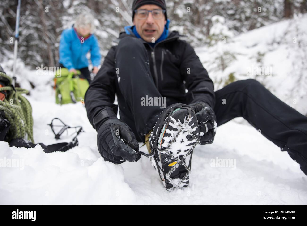 Putting on your cleats hires stock photography and images Alamy