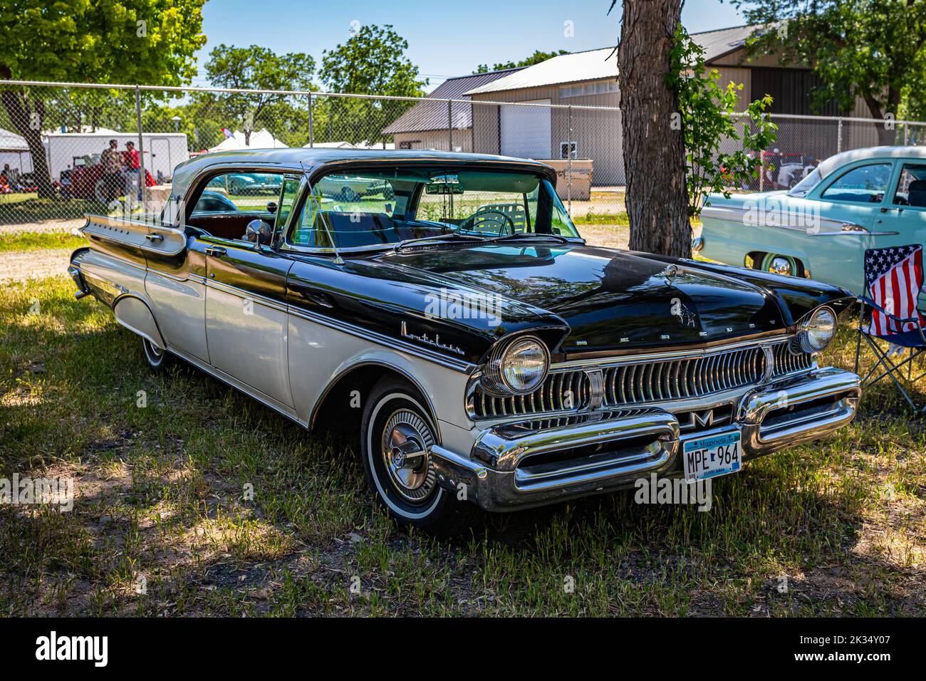 Falcon Heights, MN June 18, 2022 High perspective front corner view