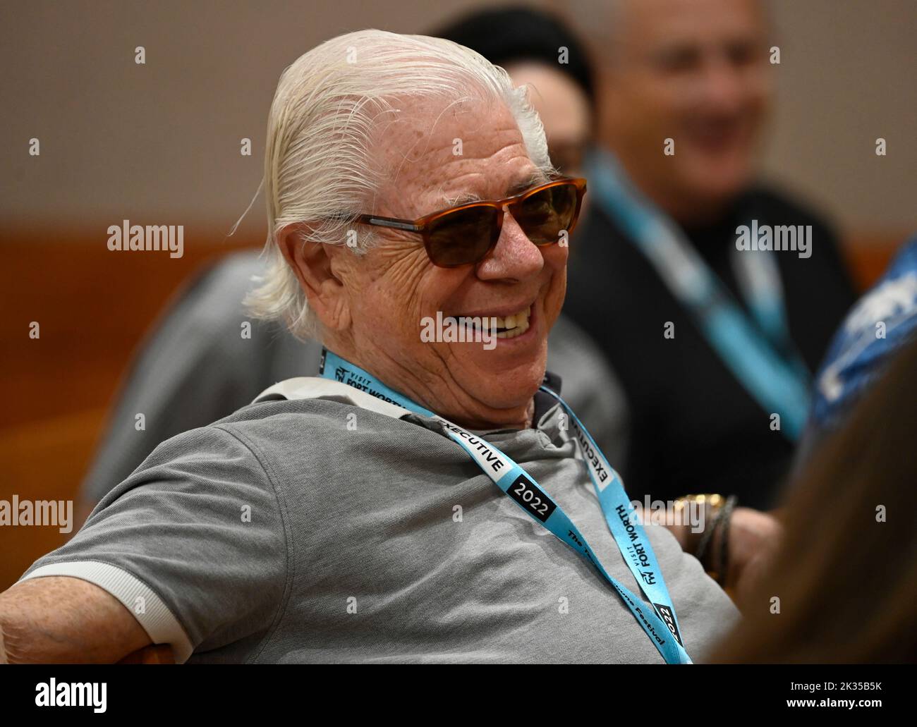 Austin, TX, USA. 24th Sep, 2022. Legendary Watergate journalist CARL