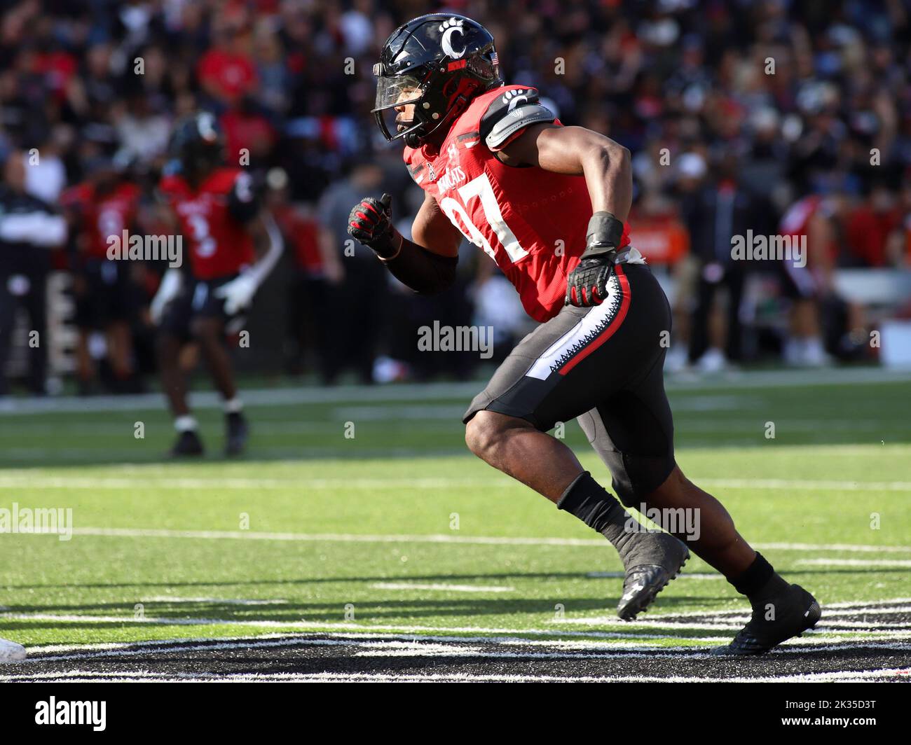 September 24, 2022: Cincinnati Bearcats Dl Eric Phillips During An Ncaa 