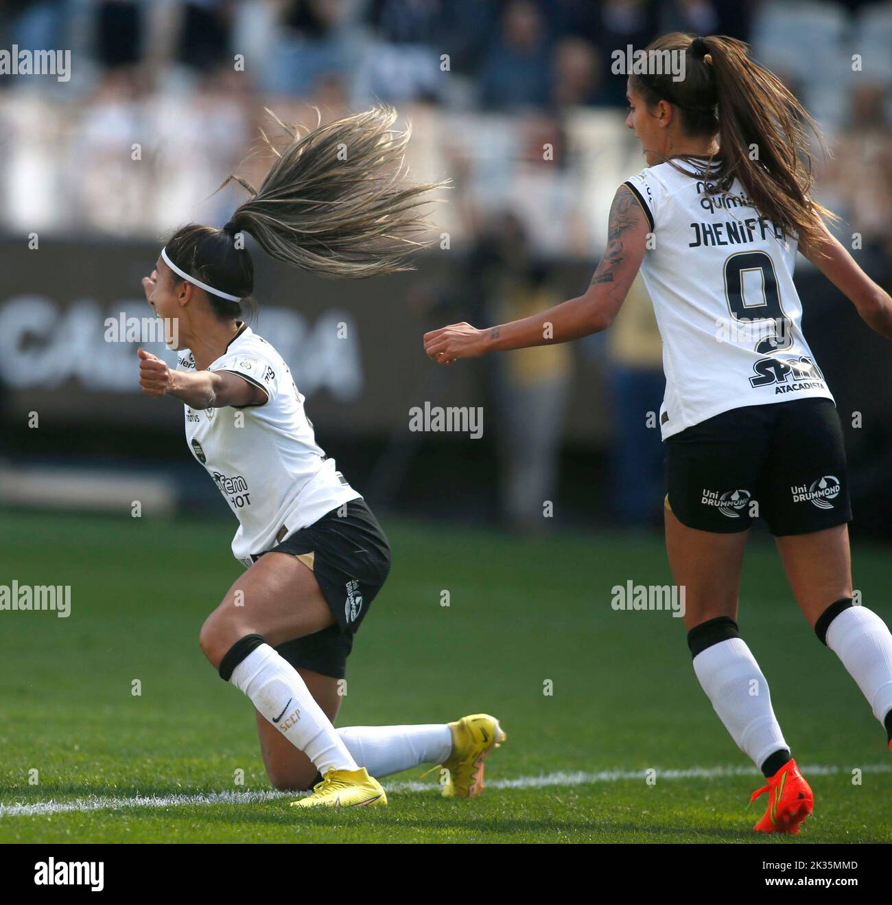 Sao Paulo, Brazil. 24th Sep, 2022. Diany during a game between Corinthians and Internacional at the Neo Quimica Arena in Sao Paulo, Brazil, fernando roberto/spp (Fernando Roberto/SPP) Credit: SPP Sport Press Photo. /Alamy Live News Stock Photo
