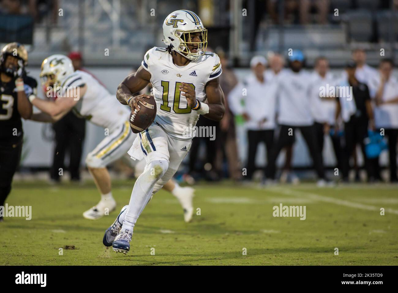 September 24, 2022 Tech Yellow Jackets quarterback Jeff Sims