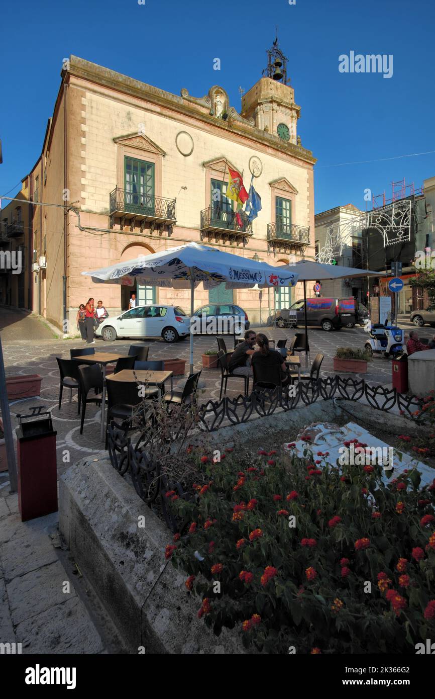 Corleone Town Hall in Western Sicily, Italy Stock Photo Alamy
