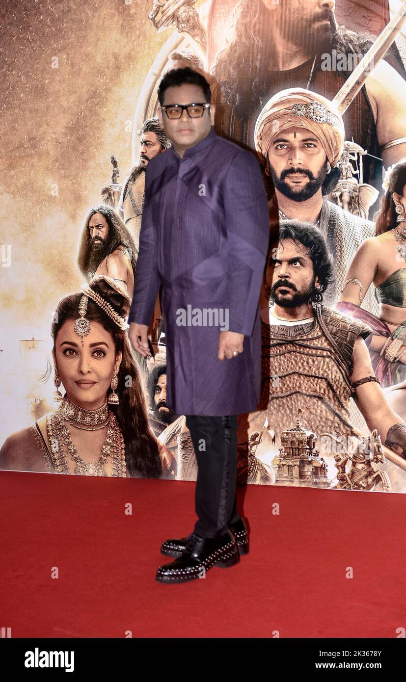 Mumbai, Maharashtra, India. 24th Sep, 2022. Indian music composer and