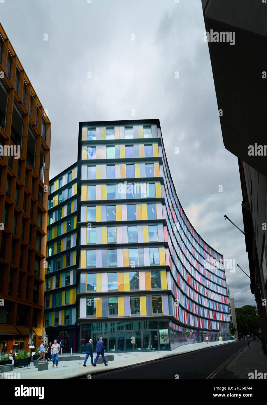 Modern office buildings, London, England. Stock Photo