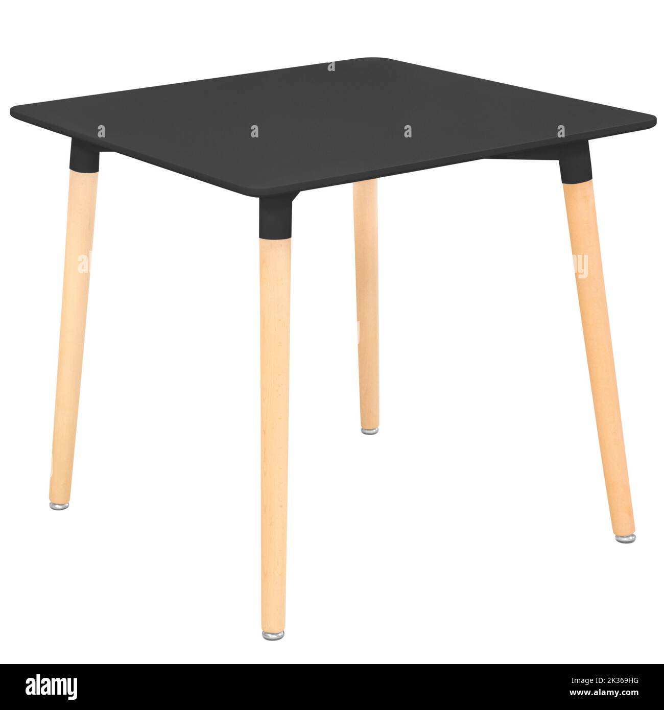 Modern design table. Isolated on a white background. Interior element