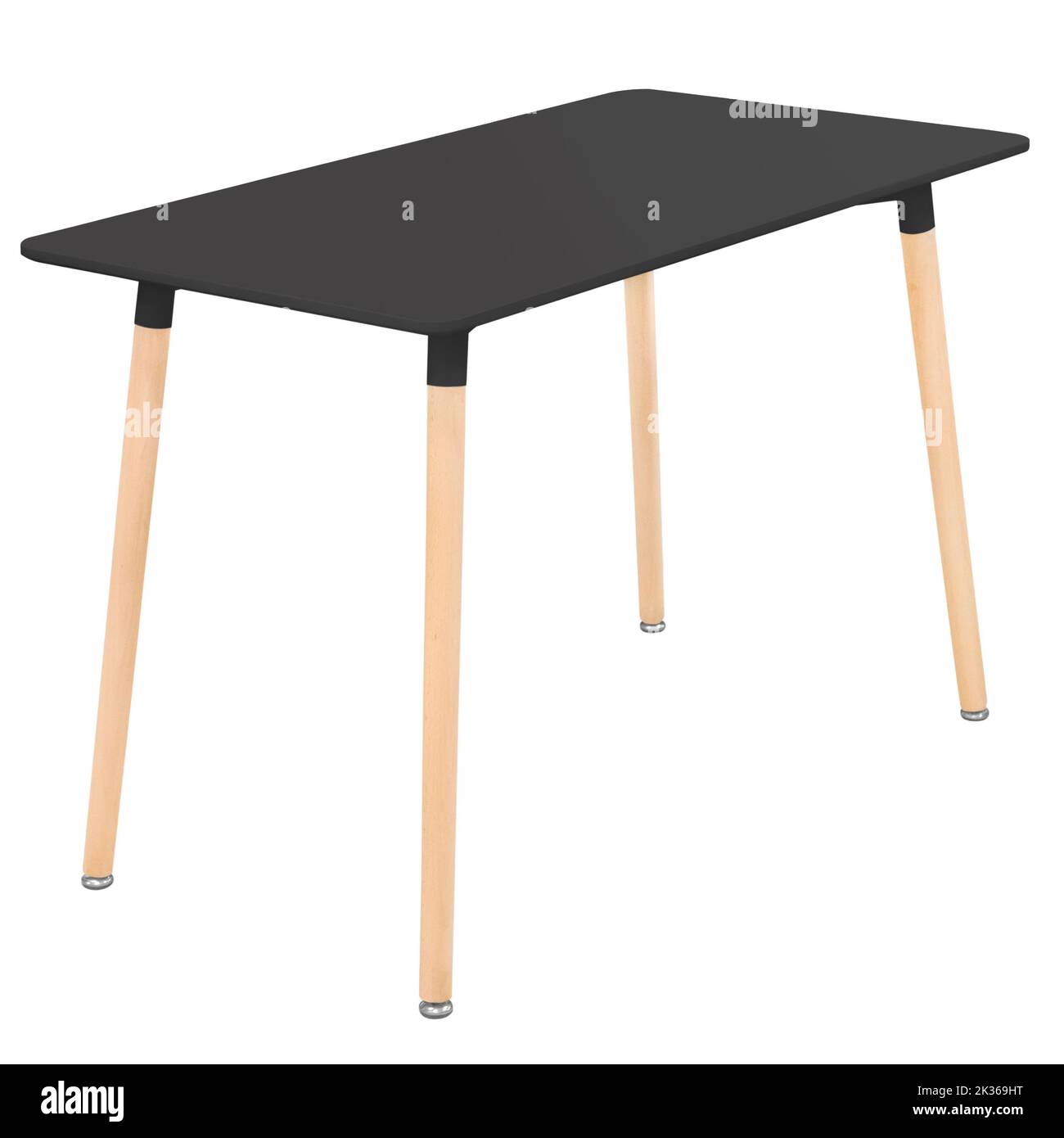 Modern design table. Isolated on a white background. Interior element
