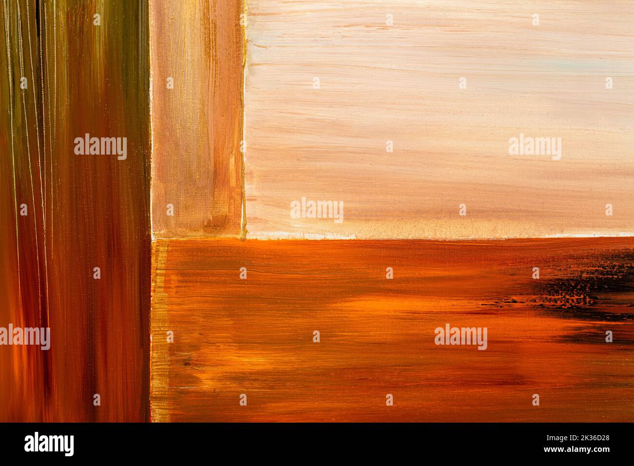 New beautiful geometrical painting texture in a gentle tone. Stock Photo