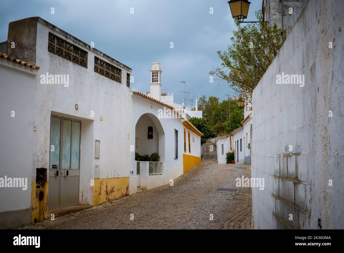 Alte, Portugal, September 2022: View on the streets of Alte, cozy village in the Algarve in Portugal. Stock Photo