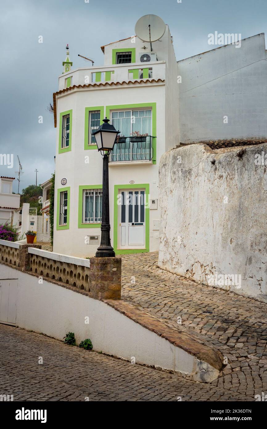 Alte, Portugal, September 2022: View on the streets of Alte, cozy village in the Algarve in Portugal. Stock Photo