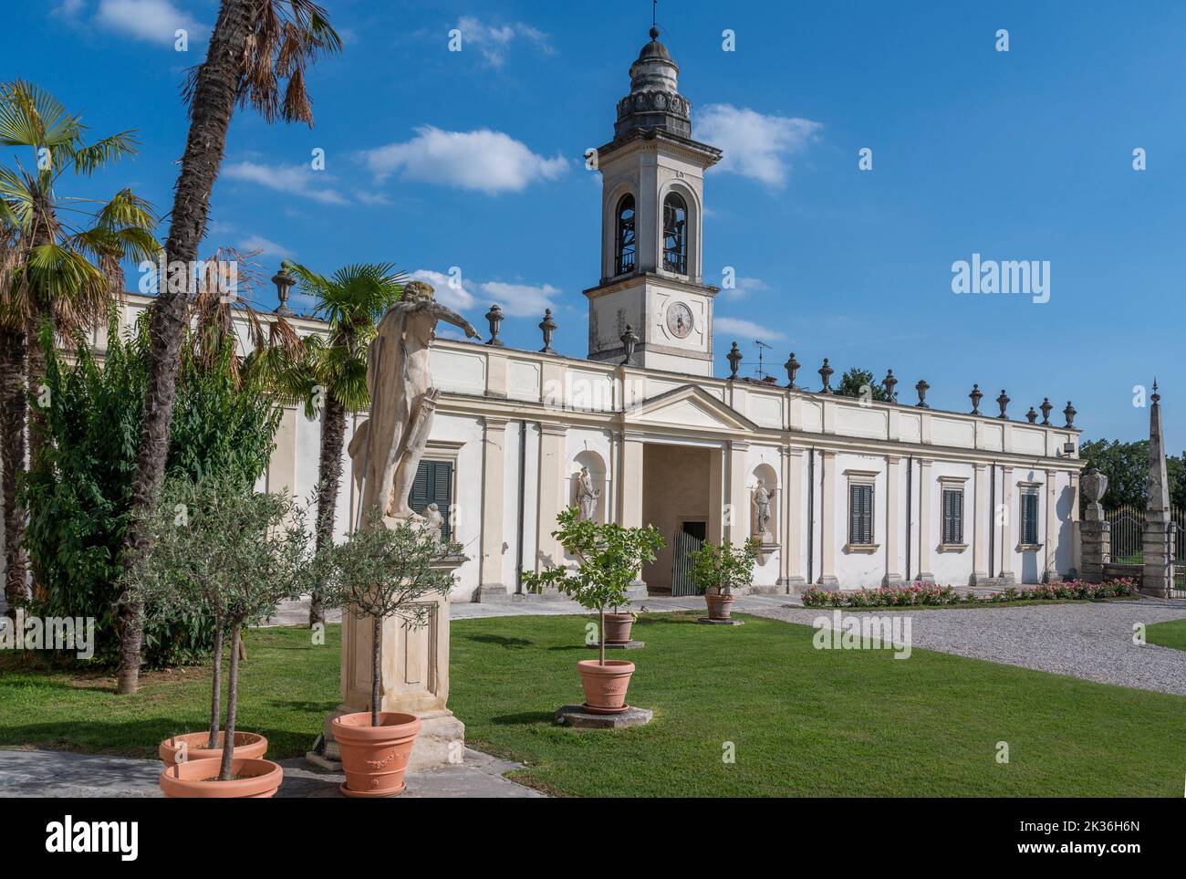 Villa Mosconi, Tenuta Santa Maria, Arbizzano, Veneto, Italy Stock Photo