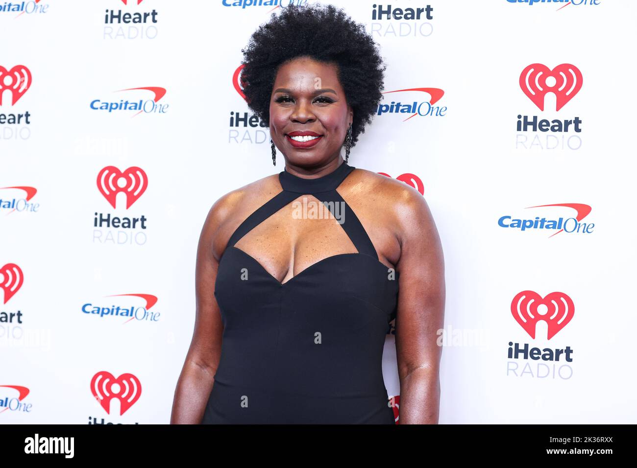 LAS VEGAS, NEVADA, USA - SEPTEMBER 24: Leslie Jones poses in the press room at the 2022 iHeartRadio Music Festival - Night 2 held at the T-Mobile Arena on September 24, 2022 in Las Vegas, Nevada, United States. (Photo by Xavier Collin/Image Press Agency) Stock Photo