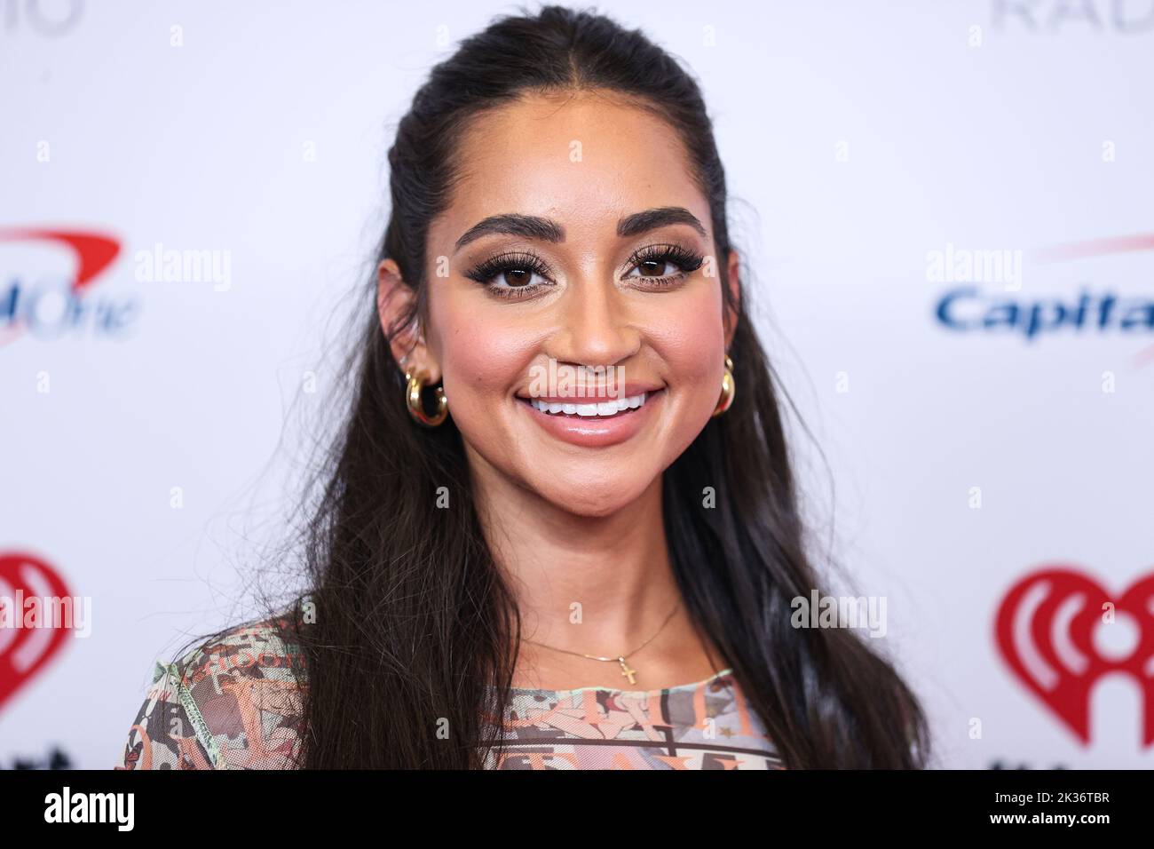 Las Vegas, United States. 24th Sep, 2022. LAS VEGAS, NEVADA, USA - SEPTEMBER 24: Victoria Fuller poses in the press room at the 2022 iHeartRadio Music Festival - Night 2 held at the T-Mobile Arena on September 24, 2022 in Las Vegas, Nevada, United States. (Photo by Xavier Collin/Image Press Agency) Credit: Image Press Agency/Alamy Live News Stock Photo