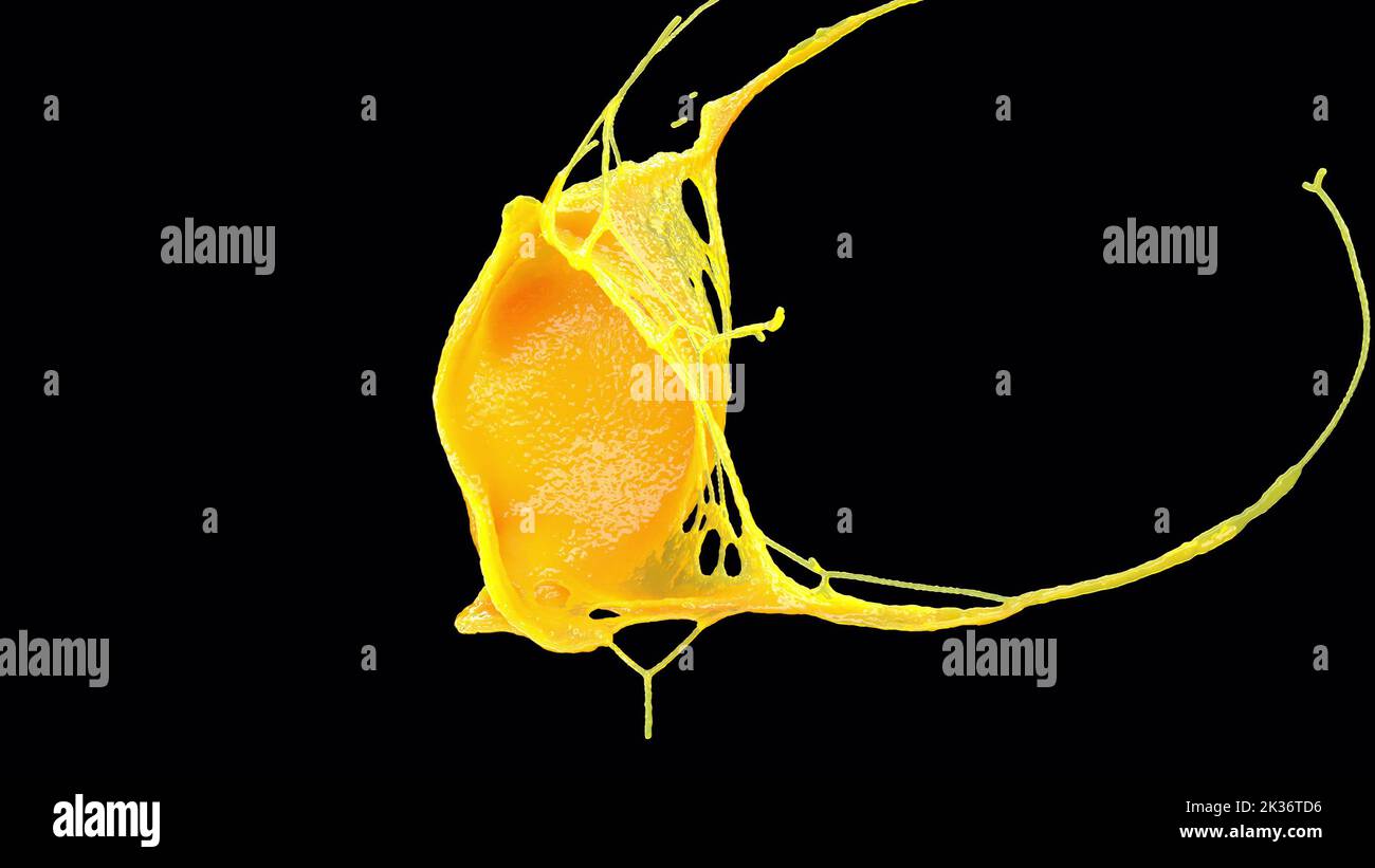 Orange juice drops collide splashes Healthy food super slow motion 1000