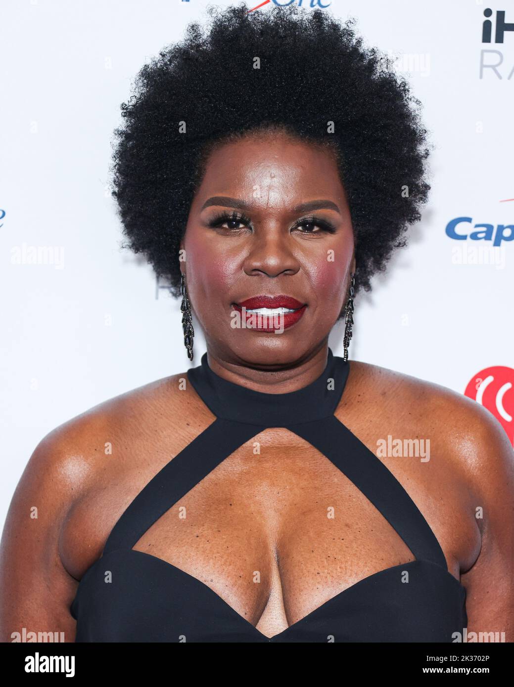 LAS VEGAS, NEVADA, USA - SEPTEMBER 24: Leslie Jones poses in the press room at the 2022 iHeartRadio Music Festival - Night 2 held at the T-Mobile Arena on September 24, 2022 in Las Vegas, Nevada, United States. (Photo by Xavier Collin/Image Press Agency) Stock Photo