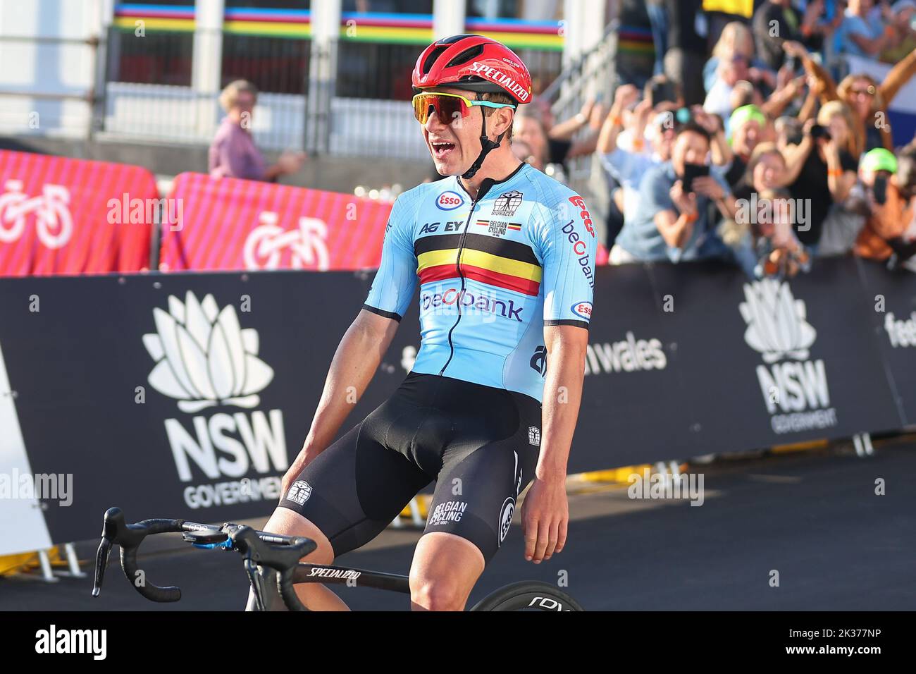 25th September 2022; Wollongong, Illawarra, South Wales, Australia UCI