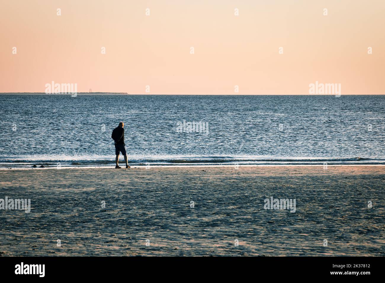 Der alte Mann und das Meer Stock Photo