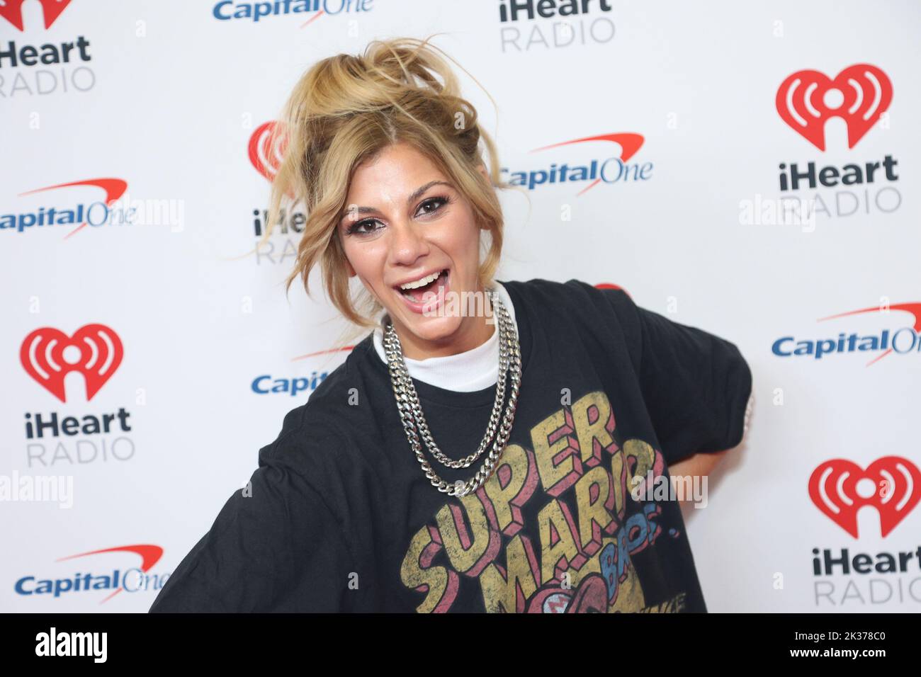 Las Vegas, United States. 24th Sep, 2022. Jax arrives for the iHeartRadio Music Festival at T-Mobile Arena in Las Vegas, Nevada on Saturday, September 24, 2022. Photo by James Atoa/UPI Credit: UPI/Alamy Live News Stock Photo