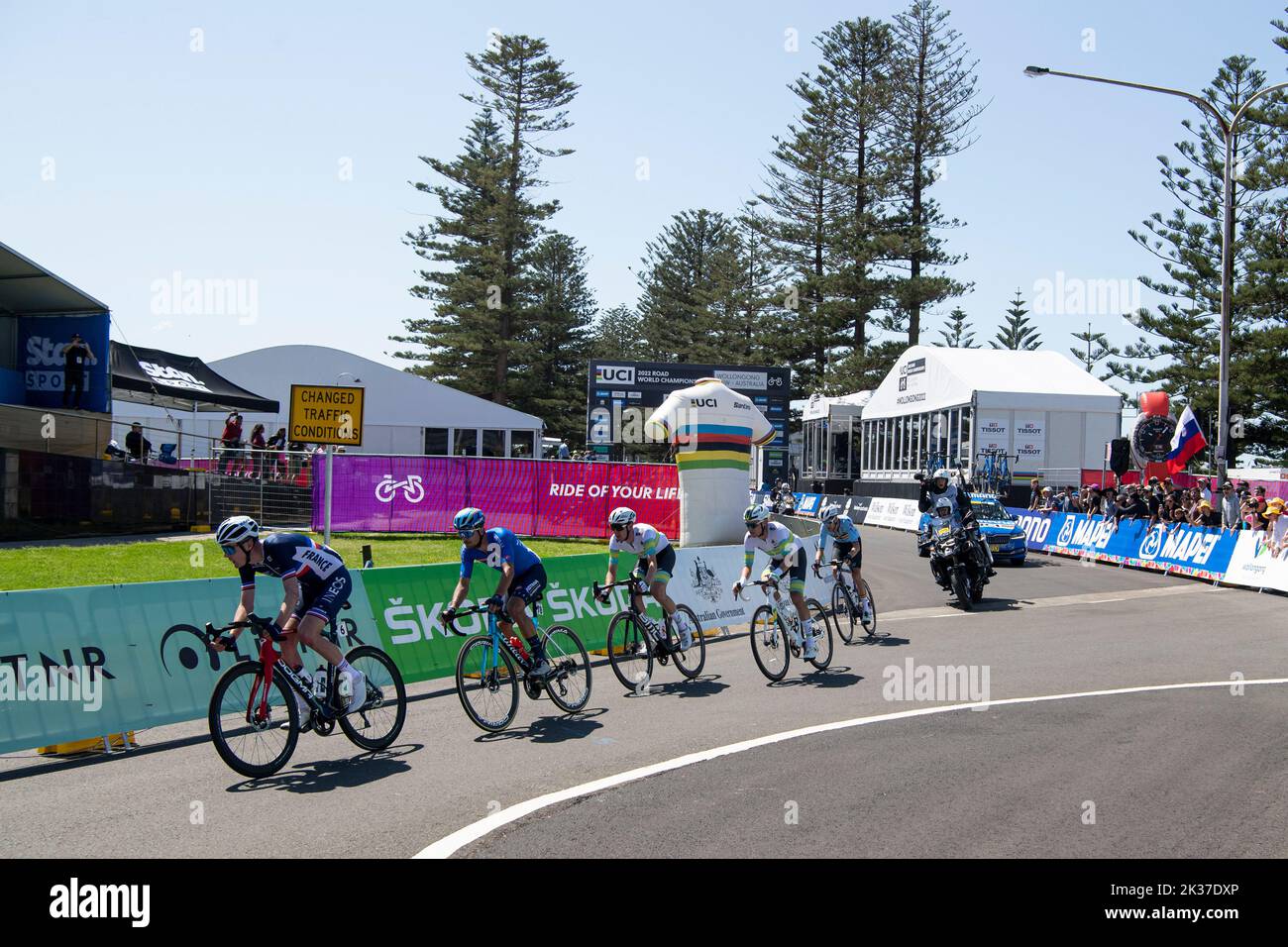 25th September 2022; Wollongong, Illawarra, South Wales, Australia UCI