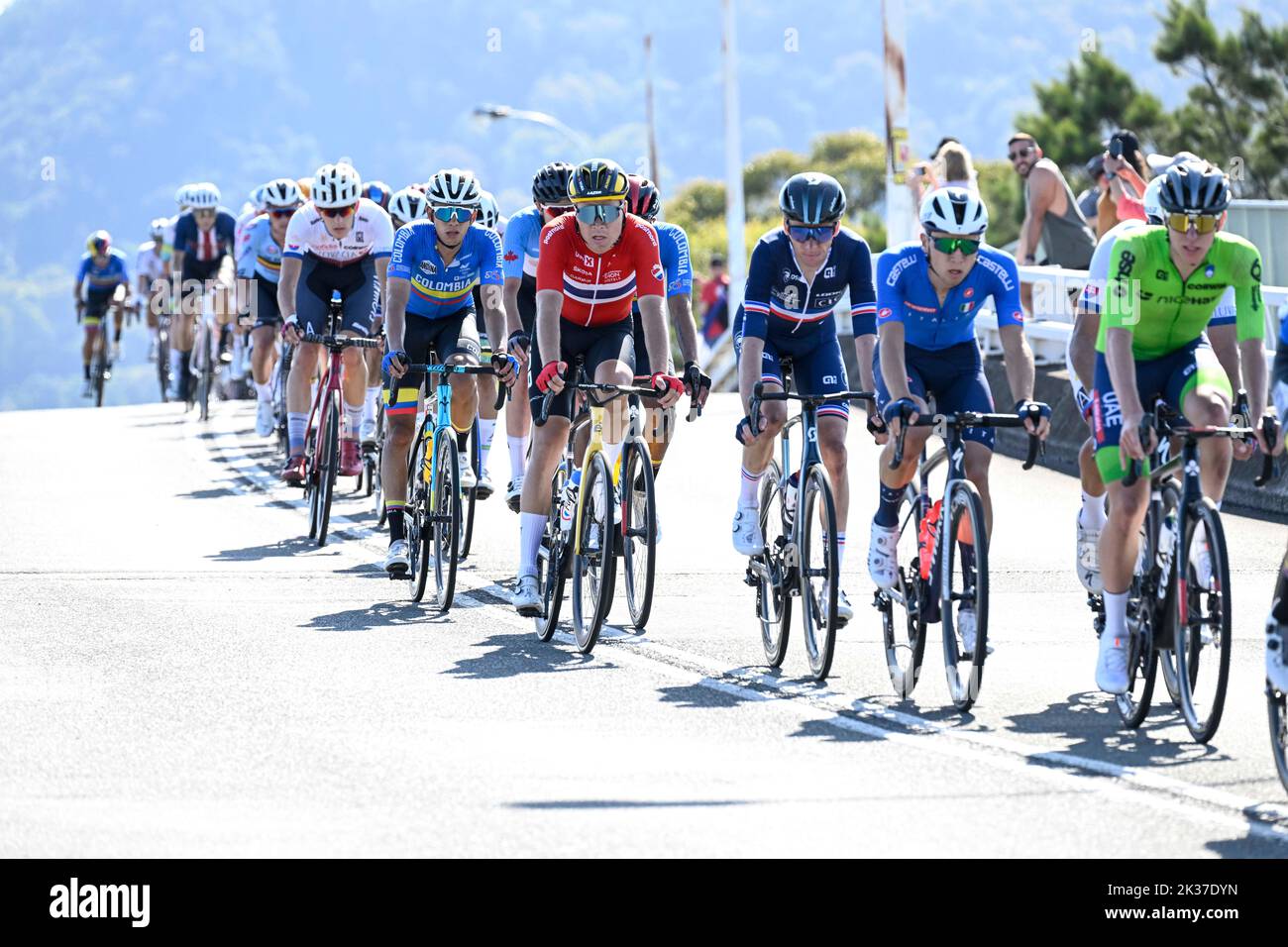 25th September 2022; Wollongong, Illawarra, South Wales, Australia UCI