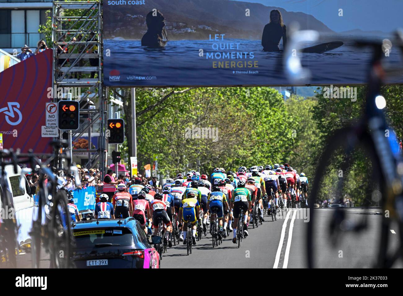 25th September 2022; Wollongong, Illawarra, South Wales, Australia UCI