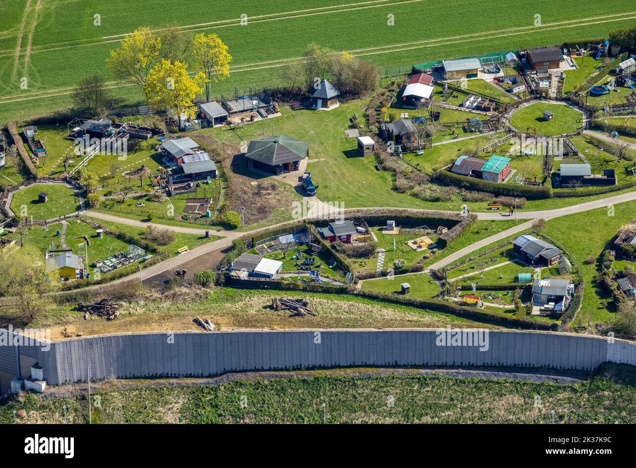 Allotment aerial hi-res stock photography and images - Page 9 - Alamy