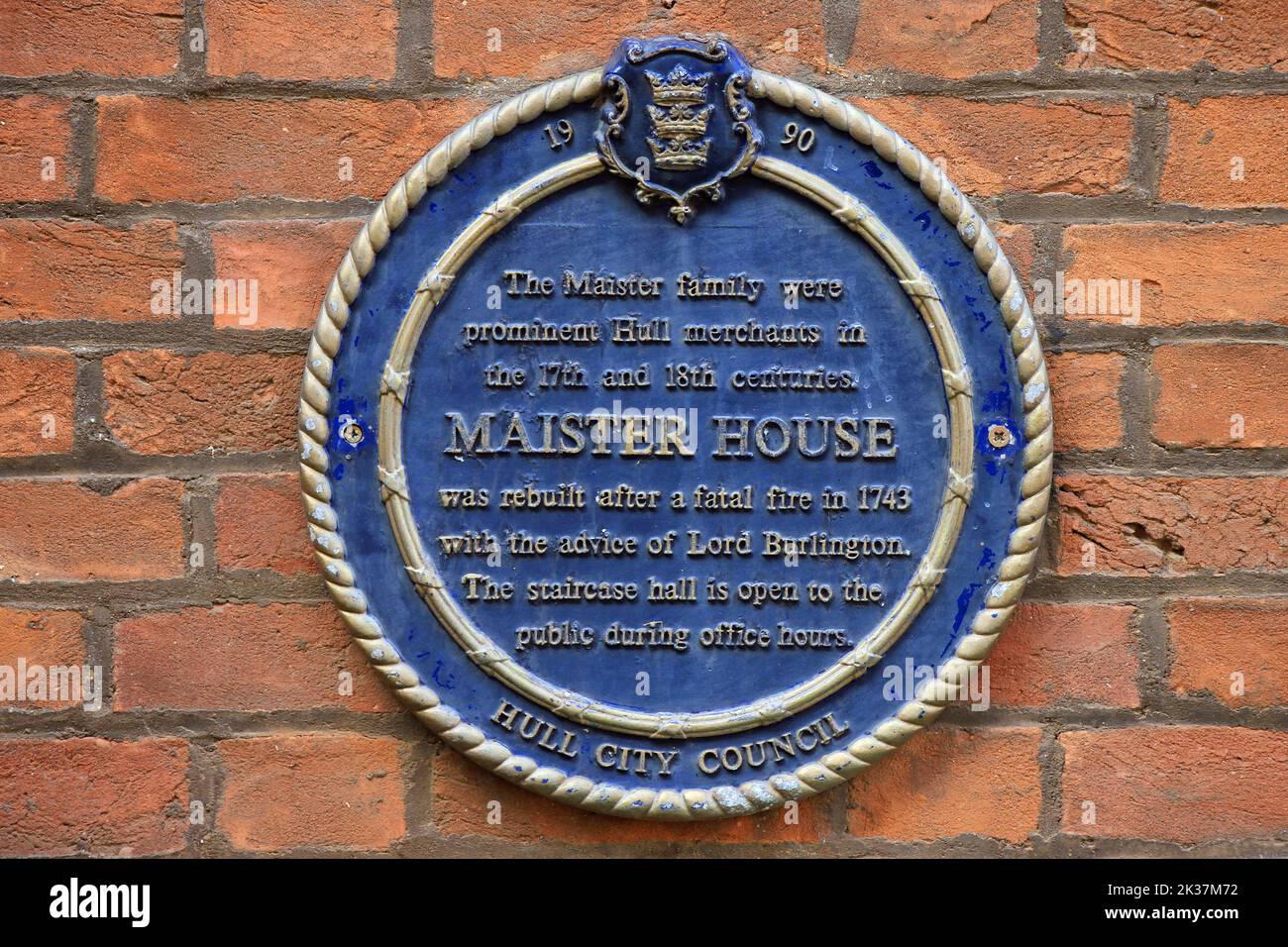 Maister House, Kingston upon Hull Stock Photo