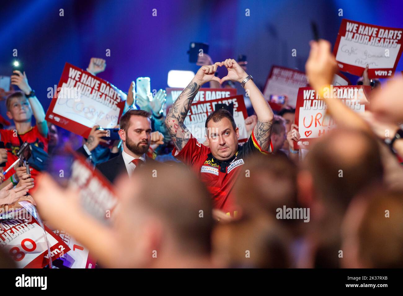 Belgian Kim Huybrechts pictured during the third day of the Belgian