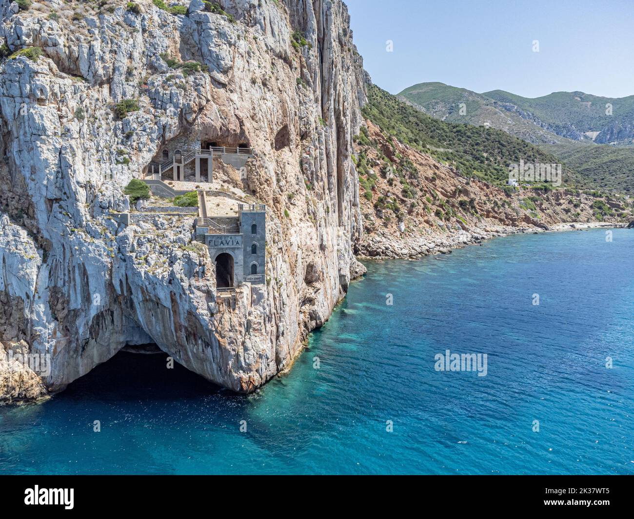 the-porto-flavia-tourist-attraction-in-italy-stock-photo-alamy