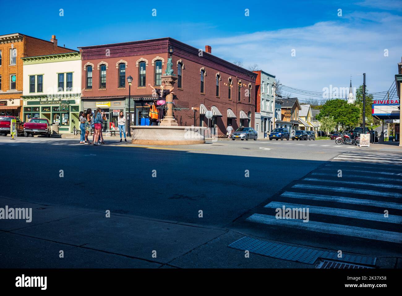 Geneseo, NY, USA May 7, 2022 Geneseo is a town in the Finger Lakes